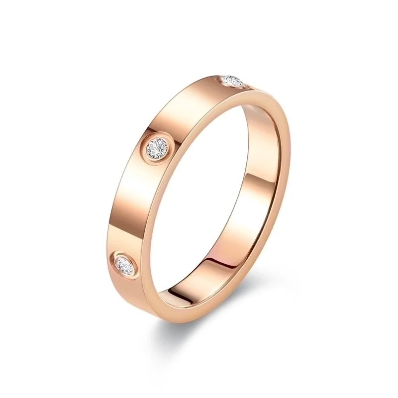Clover & Co Diamond Love ring