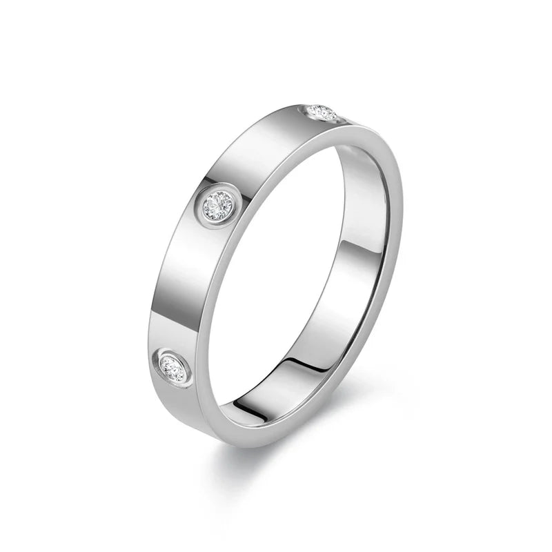 Clover & Co Diamond Love ring